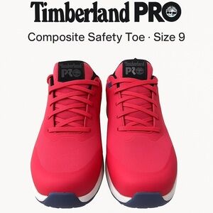 Timberland PRO Women’s Overdrive Composite Safety Toe Sneakers – Size 9